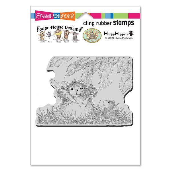 Cling Apple Snack Rubber Stamp