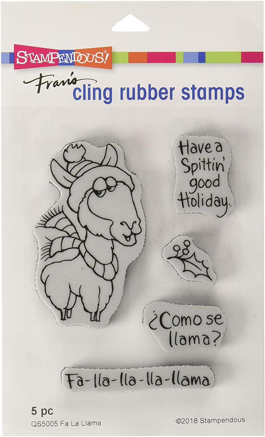 Fa La Llama Stamp Set with Matching Dies