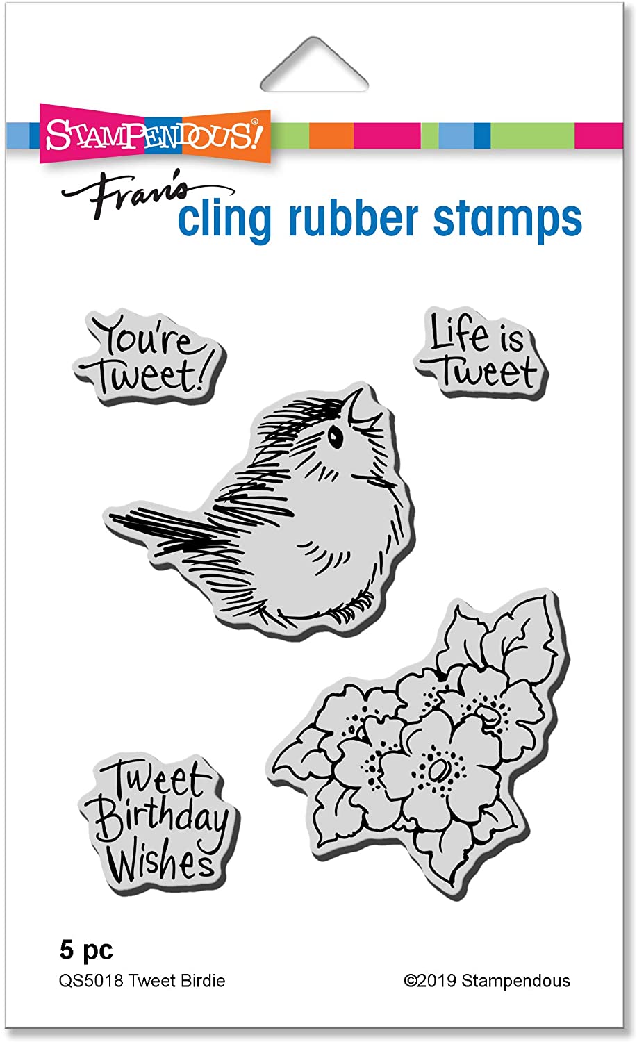 Tweet Birdie Stamp Set with Matching Dies