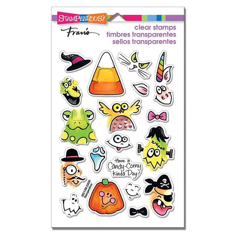 Corny Candy Perfectly Clear Stamps