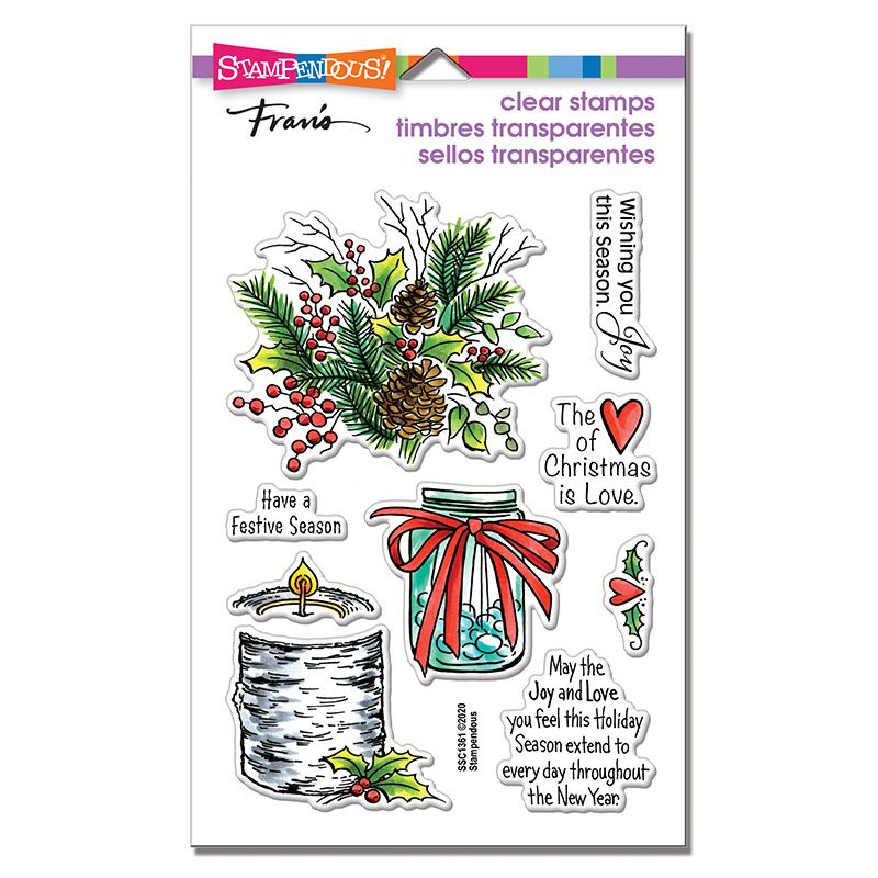 Festive Season Perfectly Clear Stamps