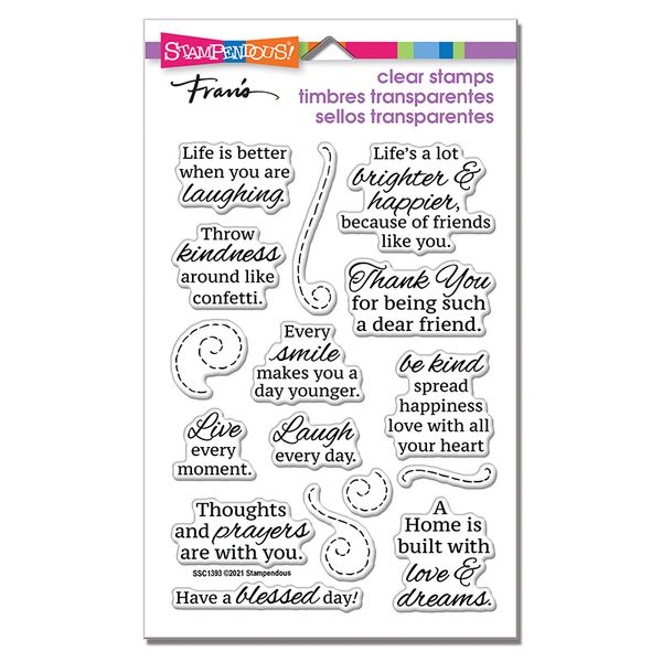 Laugh Every Day Perfectly Clear Stamps Set