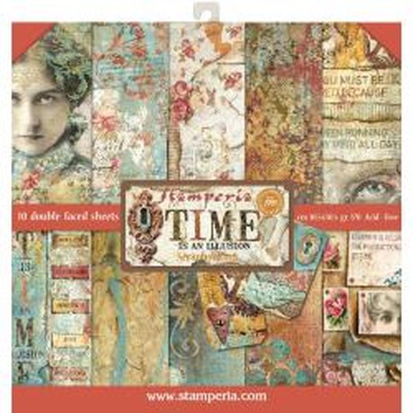 Time is an Illusion 12x12 Paper Pack (10 sheets)