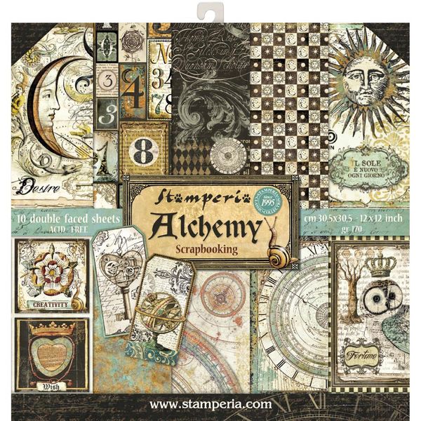 Alchemy 12x12 Paper Pack (10 sheets)