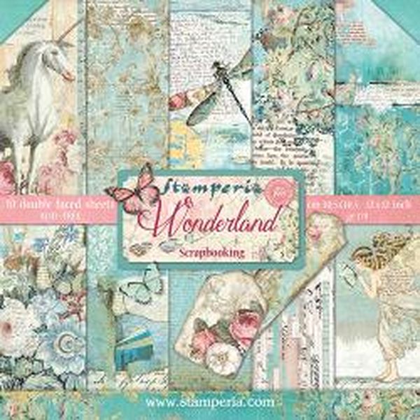 Wonderland 12x12 Paper Pack (10 sheets)