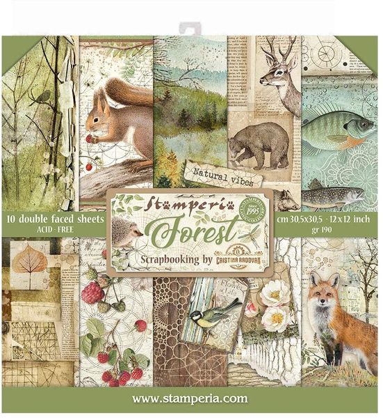 Forest 12x12 Paper Pack (10 sheets/pkg.)