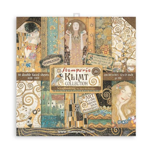 Klimt Collection  12x12 Paper Pack
