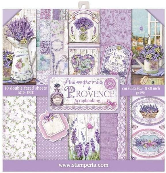 Provence 8x8 Paper Pack