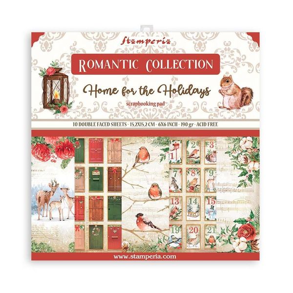 Romantic Collection: Home For The Holidays 6x6 Paper Pack